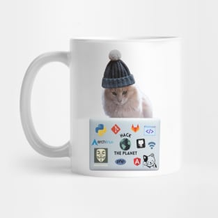 Hacker Cat Mug